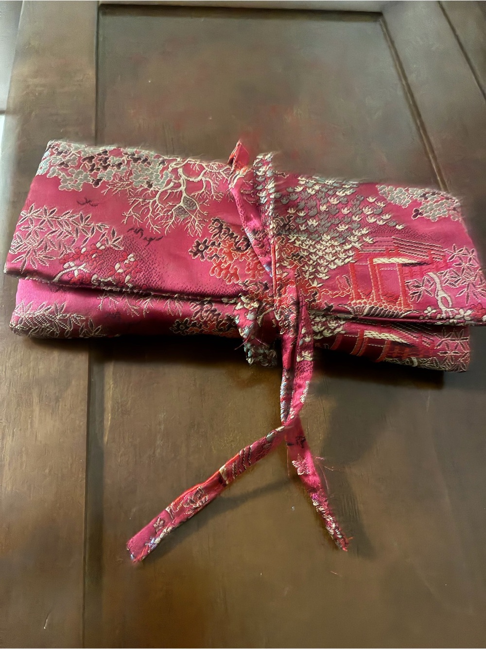 Jewelry vintage Chinese travel bag